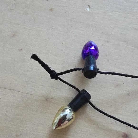 Colorful String Light Necklace - Picture 2 of 2